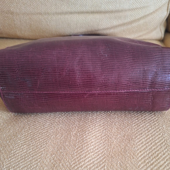 Vintage all leather CERRUTI handbag - Picture 3 of 5